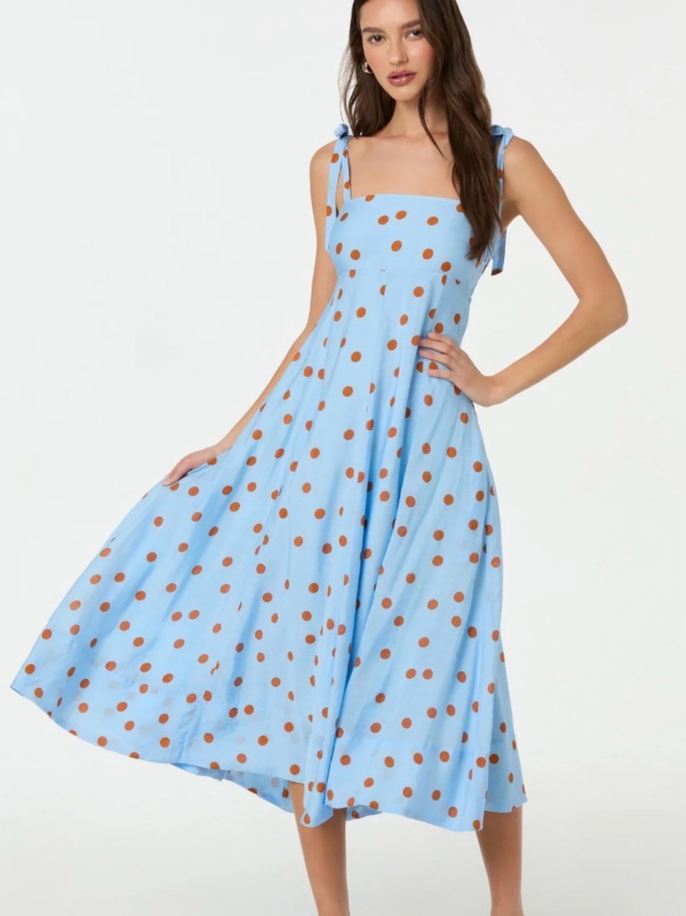 Lilliana Polka Dot Sundress